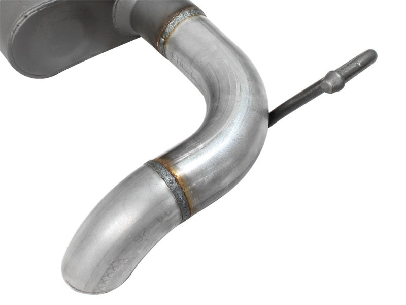 aFe Scorpion Exhaust System Axle Back Aluminized Hi-Tuck 07-17 Jeep Wrangler JK V6 3.6/3.8L - Burkken Auto Parts