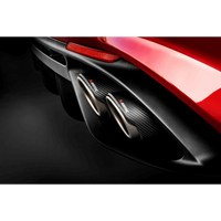 Akrapovic 2018+ Alfa Romeo Giulia Quadrifoglio Slip-On Line (Titanium) w/Titanium/Carbon Fiber Tips - Burkken Auto Parts