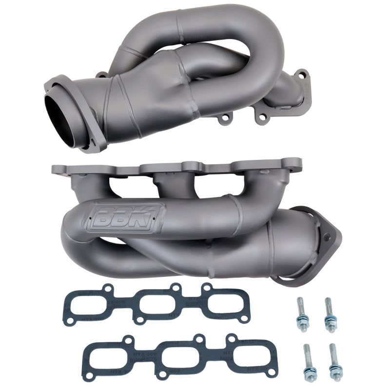 BBK 11-15 Ford Mustang 3.7L Shorty Tuned Length Header - 1-5/8 Titanium Ceramic (CARB EO 11-14 Only) - Burkken Auto Parts