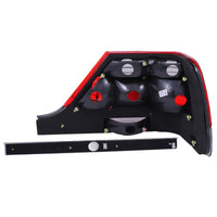 ANZO 1995-1999 Mercedes Benz S Class W140 Taillights Red/Clear - Burkken Auto Parts