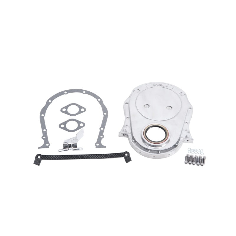 Edelbrock Chevy B/B Front Cover - Burkken Auto Parts
