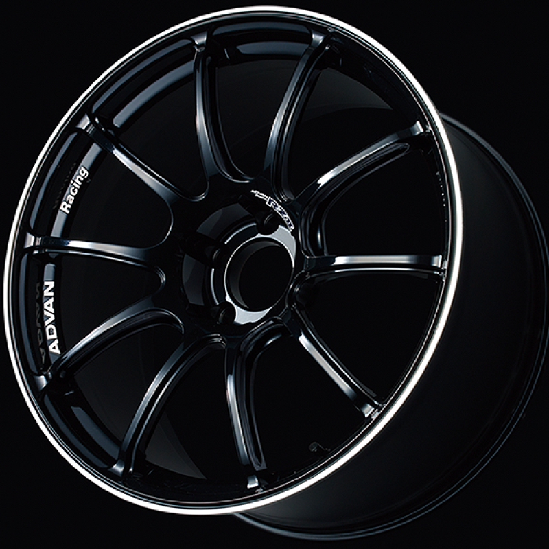 Advan RZII 17x7.5 +38 4-100 Racing Gloss Black Wheel - Burkken Auto Parts