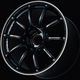 Advan RZII 17x7.5 +38 4-100 Racing Gloss Black Wheel - Burkken Auto Parts