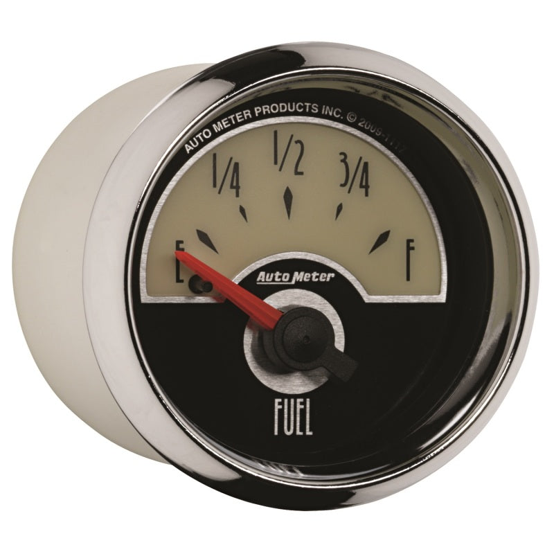 AutoMeter Gauge Fuel Level 2-1/16in. 240 Ohm(e) to 33 Ohm(f) Elec Cruiser - Burkken Auto Parts