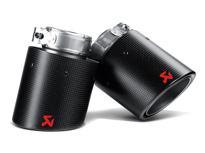 Akrapovic 09-12 Volkswagen Golf GTD (VI) Tail Pipe Set (Carbon) - Burkken Auto Parts