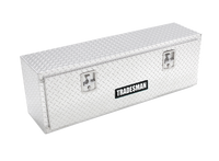 Tradesman Aluminum Top Mount Tool Box (48in.) - Brite - Burkken Auto Parts
