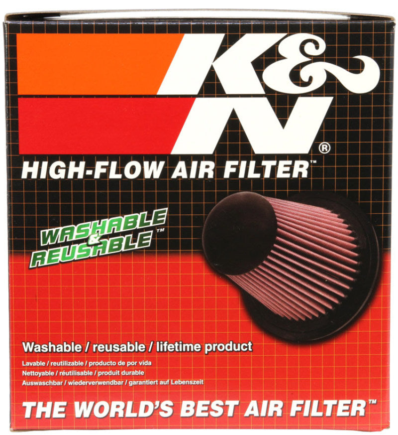 K&N Filter Universal Air Filter Carbon Fiber Top With 6in Flange x 7.5in Base x 6in H - Burkken Auto Parts