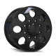 ION Type 167 20x8.25 / 8x165.1 BP / High Offset / 9.15in BS / 121.3mm Hub Gloss Black Wheel