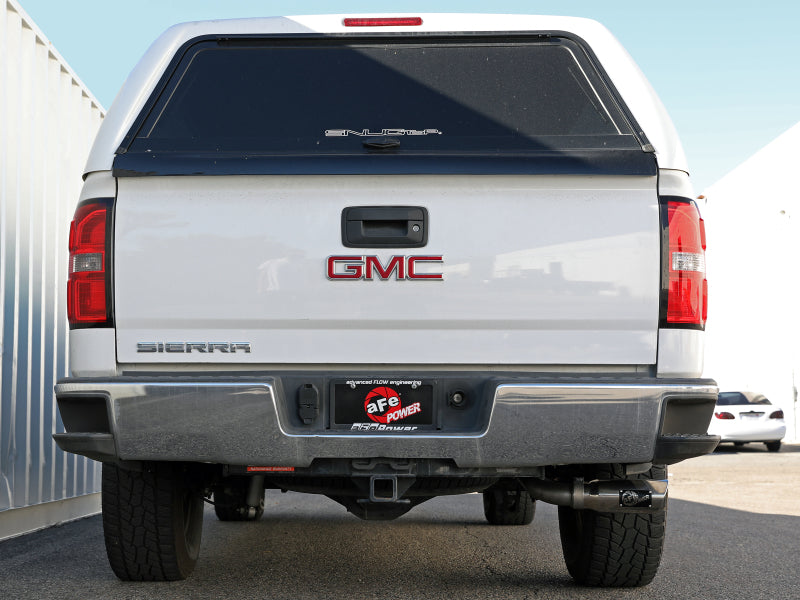 aFe Apollo GT Series 3in 409SS GM Silverado/Sierra 1500 09-18 V6-4.3/V8-4.8/5.3L - Polished - Burkken Auto Parts