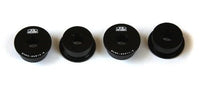 BLOX Racing Honda S2000 Steering Rack Rigid Bushing Kit - Black - Burkken Auto Parts