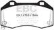 EBC 2017+ Fiat 124 Spider 1.4L Turbo Abarth Greenstuff Front Brake Pads - Burkken Auto Parts