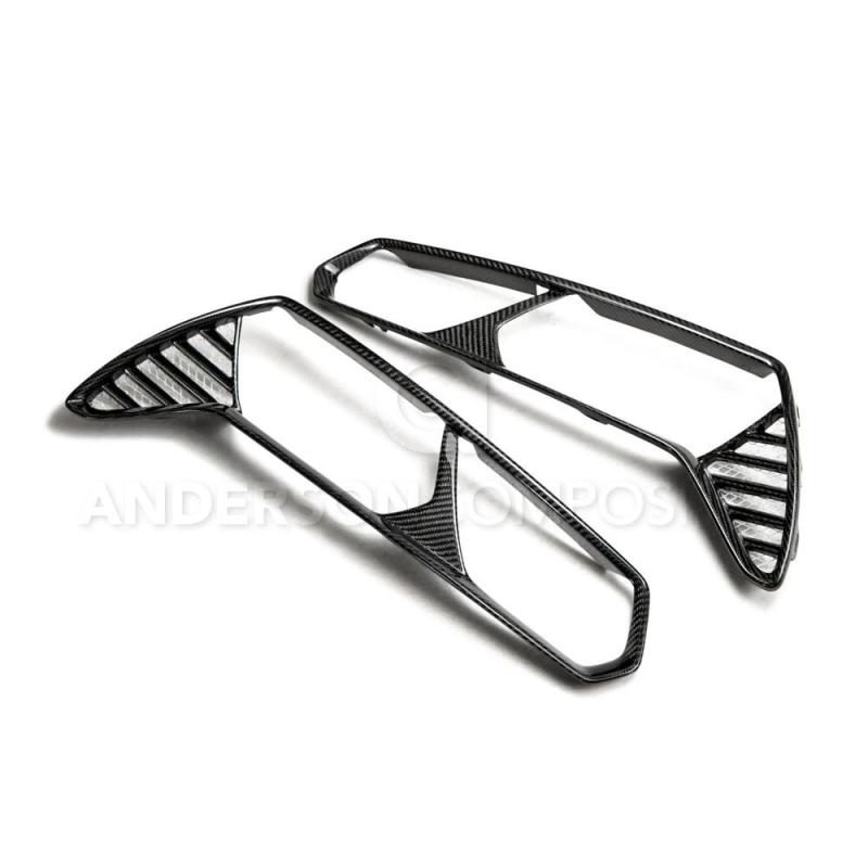 Anderson Composites 14+ Chevrolet Corvette C7 Stingray/Z06 Taillight Bezels - Burkken Auto Parts