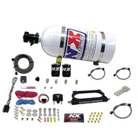 Nitrous Express 07-14 Ford Mustang GT500 Nitrous Plate Kit (50-250HP) w/10lb Bottle - Burkken Auto Parts