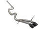 aFe Takeda 3in SS Exhaust Cat-Back 13-16 Ford Focus ST 2.0L Black Tips - Burkken Auto Parts