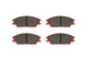 DBA 94-10 Hyundai Accent 1.3L/1.5L/1.6L Front RP Performance Brake Pads