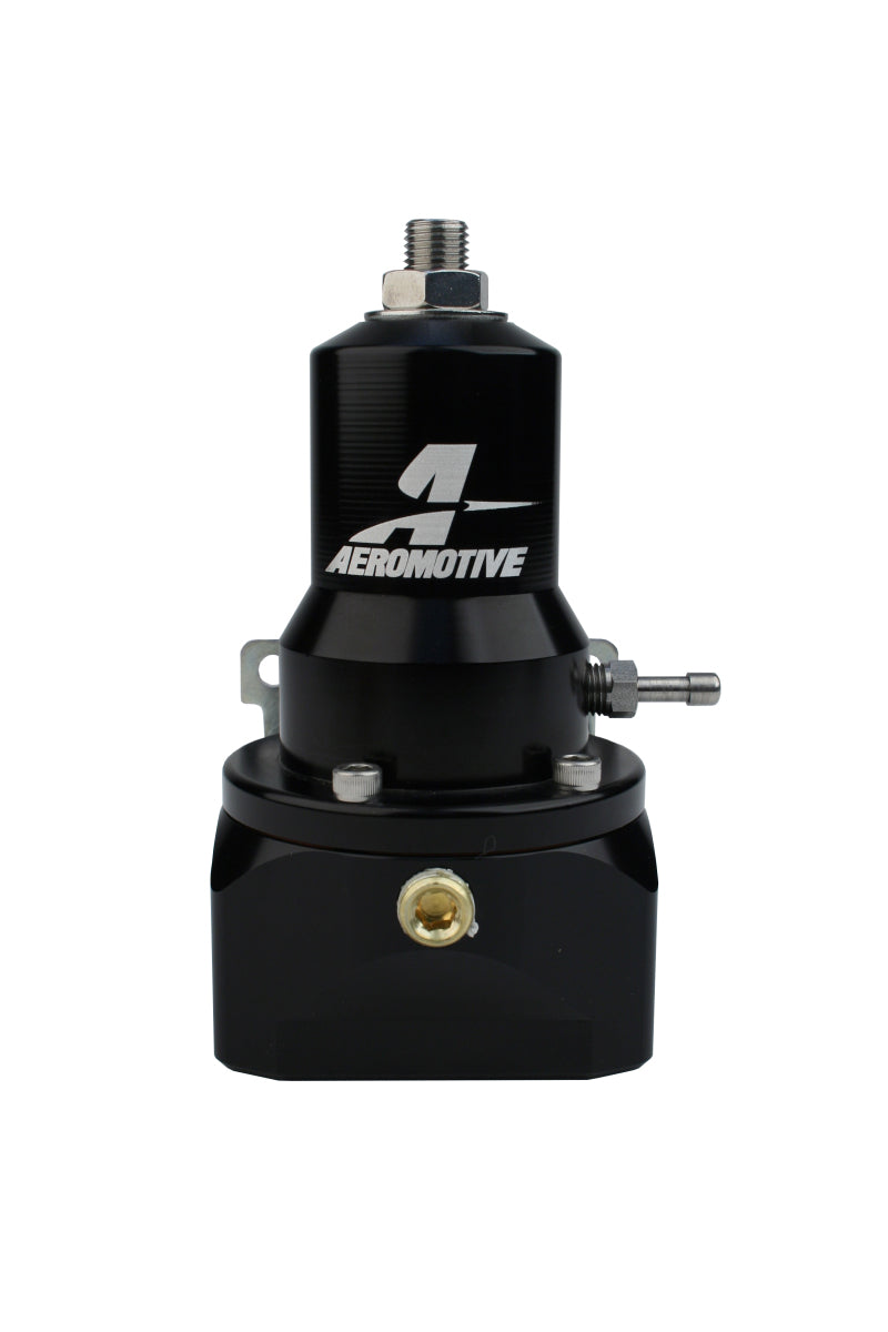 Aeromotive Regulator - 30-120 PSI - .313 Valve - 2x AN-10 Inlets / AN-10 Bypass - Burkken Auto Parts