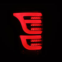 AlphaRex 15-20 Ford F150 Luxx-Series LED Tail Lights Alpha-Black - Burkken Auto Parts