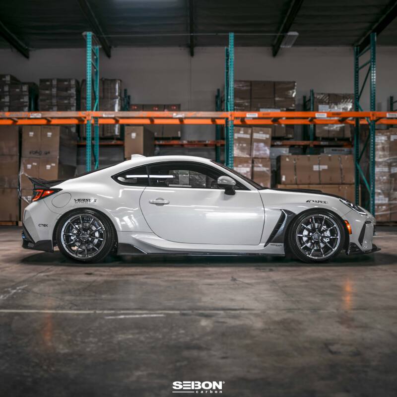 Seibon 22-24 Toyota GR86 / Subaru BRZ 2-Door Coupe Carbon Fiber Fender Trim - Gloss Finish - Burkken Auto Parts