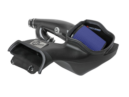 aFe 17-20 Ford F-150/Raptor Track Series Carbon Fiber Cold Air Intake System With Pro 5R Filters - Burkken Auto Parts