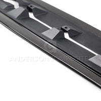 Anderson Composites 16-17 Ford Focus RS Type-AR Rocker Panel Splitter - Burkken Auto Parts