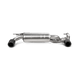 Akrapovic 2018 BMW M240i (F22/F23)  Slip-On Race Line (Titanium) w/ Titanium Tips - Burkken Auto Parts