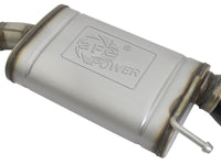 aFe MACHForce XP 2.5in 409 Stainless Axle Back Exhaust w/ Black Tips 15-17 Ford Mustang I4-2.3L (t) - Burkken Auto Parts