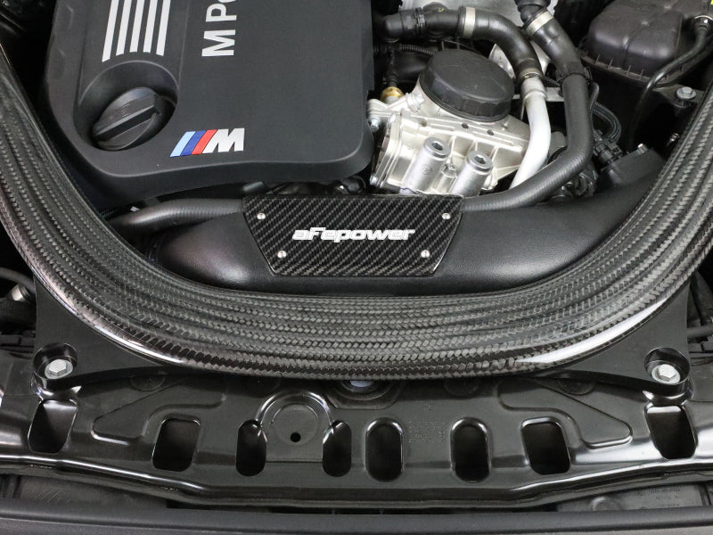 aFe Magnum FORCE Stage-2 Intake Carbon Fiber Trim Piece Fits Intakes 54-76305 Or 54-13032R - Burkken Auto Parts