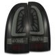 AlphaRex 05-15 Toyota Tacoma PRO-Series LED Tail Lights Jet Black - Burkken Auto Parts