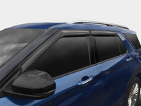 AVS 2020 Ford Explorer Ventvisor Outside Mount Window Deflectors 4pc - Smoke - Burkken Auto Parts