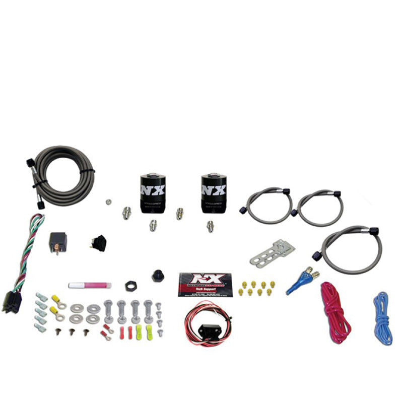 Nitrous Express Universal Fly By Wire Single Nozzle Nitrous Kit w/o Bottle (Incl TPS Switch) - Burkken Auto Parts