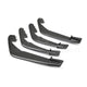 Anderson Composites 20-21 Chevrolet Corvette C8 Stingray Carbon Fiber Rear Diffuser Fins (Set of 4) - Burkken Auto Parts