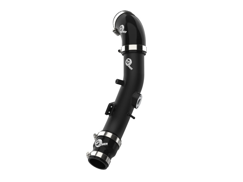 aFe BladeRunner 2-1/2 IN Aluminum Cold Charge Pipe Black 17-20 Hyundai Elantra GT L4-1.6L (t) - Burkken Auto Parts