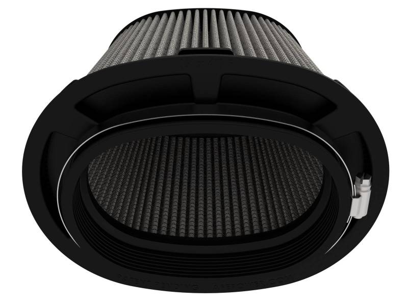 aFe MagnumFLOW Pro DRY S Air Filter (6 x 4)in F x (8-1/2 x 6-1/2)in B x (7-1/4 x 5)in T x 7-1/4in H - Burkken Auto Parts