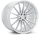 Vossen HFX-4 24x10 - 5x112 - ET5 - Deep - 66.5 - Silver Polished Wheel