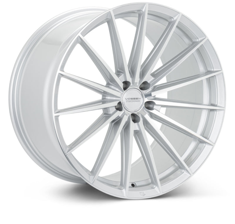 Vossen HFX-4 22x10.5 - 5x112 - ET8 - Super Deep - 66.5 - Silver Polished Wheel