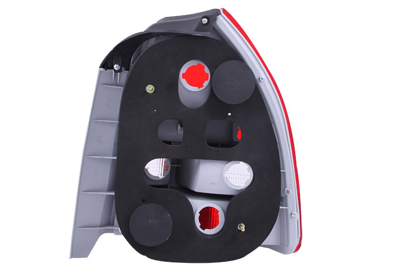 ANZO 1996-2000 Honda Civic Taillights Red/Clear - Burkken Auto Parts