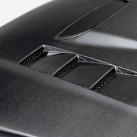 Seibon 05-11 Toyota Tacoma TS-Style Carbon Fiber Hood - Burkken Auto Parts