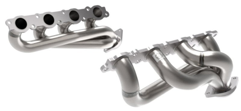 aFe Twisted Steel 1-7/8in 304 SS Headers 20-21 Ford F-250/F-350 V8-7.3L - Burkken Auto Parts