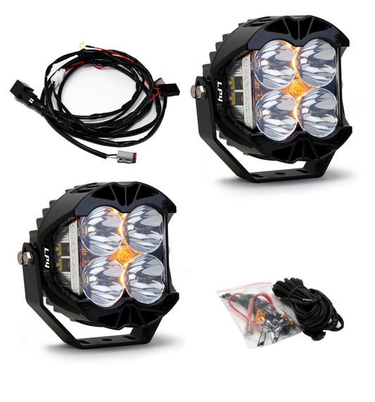 Baja Designs LP4 Pro Spot LED - Clear (Pair) - Burkken Auto Parts