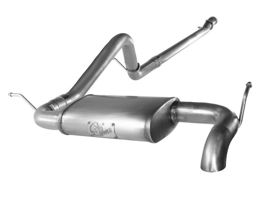aFe MACHForce XP Exhausts Cat-Back SS-409 EXH CB Jeep Wrangler 2012 V6-3.6L (4 Dr) - Burkken Auto Parts