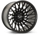 Vossen VFX-02T 22x10 - 6x135 - ET18 - Super Deep - 87.1 - Satin Black Wheel