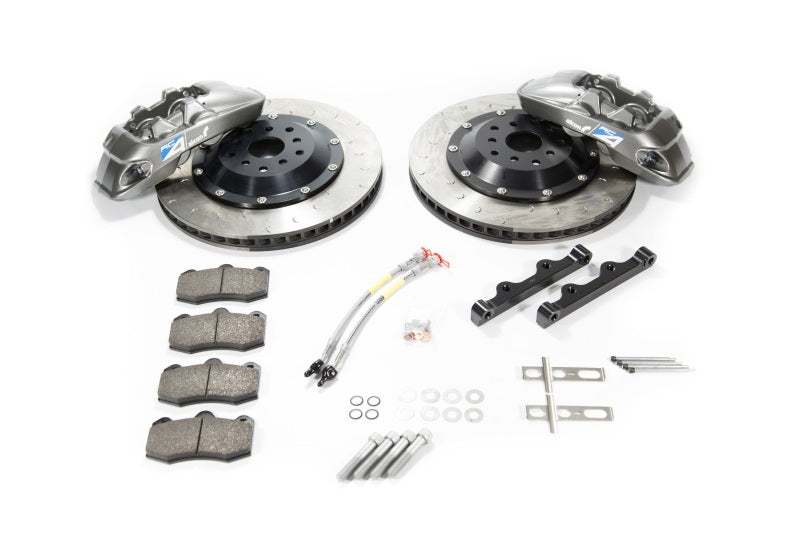 Alcon 2015+ BMW M3 F80 380x32mm 4 Piston Rear Brake Upgrade Kit - Grey - Burkken Auto Parts
