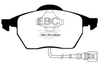 EBC 99-05 Volkswagen Beetle 1.8 Turbo Greenstuff Front Brake Pads - Burkken Auto Parts