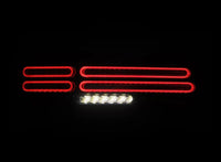 AlphaRex 23-25 Nissan Z Nova-Series Quad-Loop Style Prismatic LED Tail Lights - Alpha Black - Burkken Auto Parts