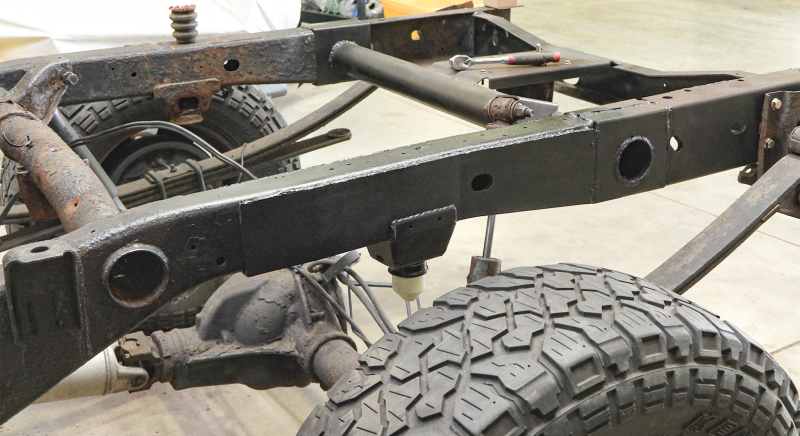 Rust Buster 07-18 Chevy Silverado/GMC Sierra Over Axle Frame Repair Kit - Left