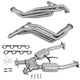 BBK 94-95 Ford Mustang 5.0L 1-5/8 Long Tube Headers w/High Flow Catted X-Pipe (Ti Ceramic) - Burkken Auto Parts
