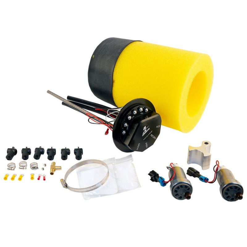 Aeromotive 05-18 Chevrolet Silverado 450 Dual Drop-In Phantom System - Burkken Auto Parts