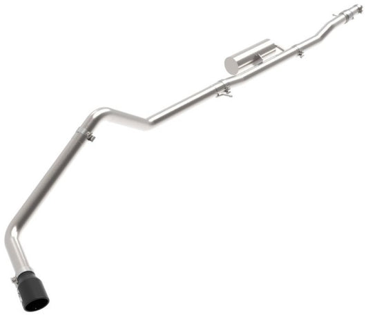 aFe POWER MACH Force-Xp 2.5in Axle-Back Exhaust System 16-20 Chevrolet Camaro SS V8 6.2L - Black - Burkken Auto Parts