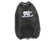 K&N Drycharger Round Tapered Air Filter Wrap 6.5in Base ID/4.5in Top ID/7in H - Black - Burkken Auto Parts