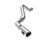 aFe Large Bore-HD 5 IN 409 SS DPF-Back Exhaust System w/Polished Tip 20-23 GM Truck V8-6.6L - Burkken Auto Parts